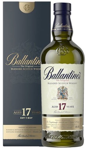 Ballantine's Finest Scotch 17YO whisky 40% 0,7L, whisky