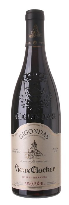Arnoux & Fils Vieux Clocher, Gigondas 0,75L, AOC, r2018, cr, su