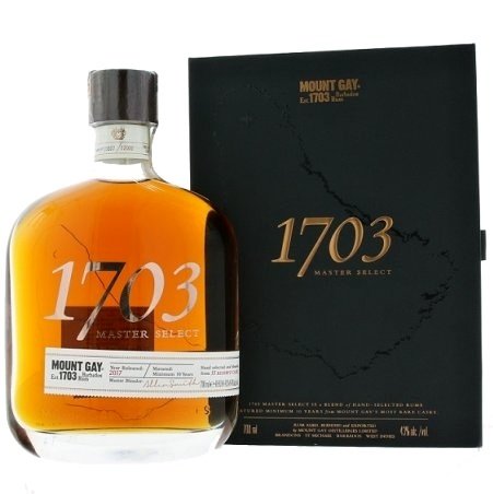 Mount Gay 1703 Master select 43% 0,7L, rum, DB