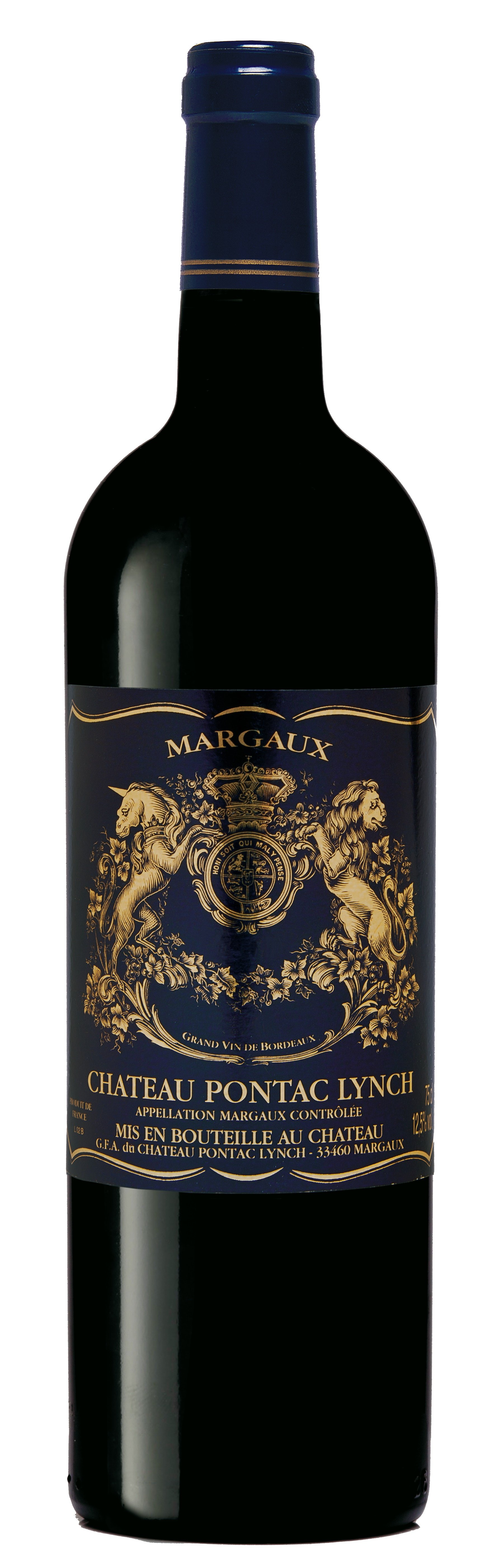 Bordeaux Château Pontac Lynch Margaux Cru Bourgeois 0,75L, AOC, r2019, cr, su