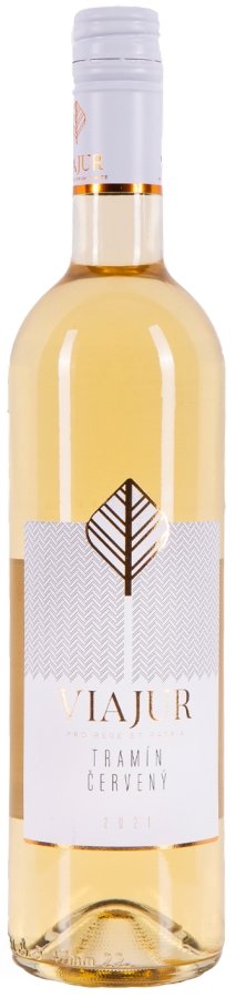 VIAJUR Tramín červený 0,75L, r2021, ak, bl, plsl