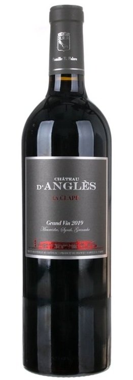 Château d'Angles Grand Vin Rouge La Clape 0,75L, AOC, r2019, cr, su