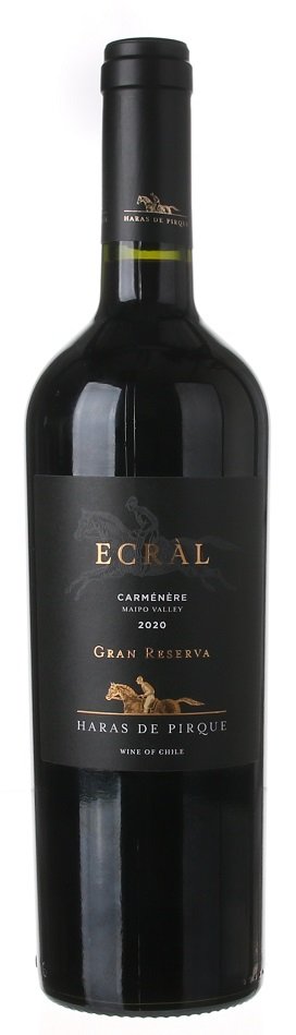 Haras de Pirque Ecrál Carmenere Gran Reserva Organic 0,75L, r2020, cr, su
