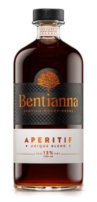 Bentianna medovo - bylinný aperitív 0,7L, miesalknapoj