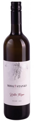 Mrva & Stanko Müller Thurgau, Mojmírovce 0,75L, r2022, vin, bl, su, sc