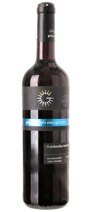 Golguz Frankovka modrá 0,75L, r2017, vzh, cr, su