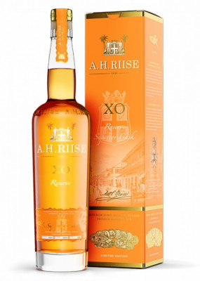 A.H.RIISE X.O. Reserve 40% 0,7L, rum, DB