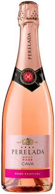 PERELADA Cava Brut Rosé Festival 0,75L, DO, skt trm, ruz, brut