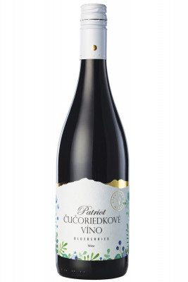 Miluron PATRIOT - Čučoriedkové víno 0,75L, ovvin, cr, plsl