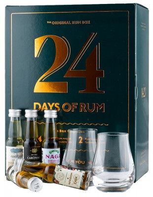 24 Days of Rum 24x0,02L 43,7% 0,48L, rum, DB