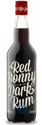 Red Bonny Dark Rum 40% 0,7L, rum