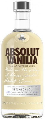 Absolut vodka Vanilia 38% 0,7L, vodka