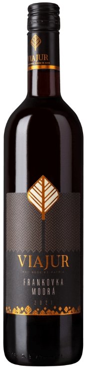 VIAJUR Frankovka modrá 0,75L, r2021, ak, cr, su