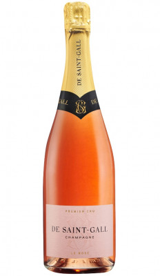Champagne De Saint Gall Le Rosé Premier Cru 0,75L, AOC, 1er Cru, sam, ruz, brut