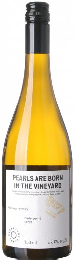 Karpatská Perla "Pearls" Rizling rýnsky 0,75L, r2023, vin, bl, su, sc