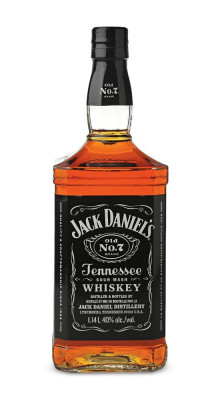 Jack Daniel's Tennessee whiskey 40% 1L, whisky
