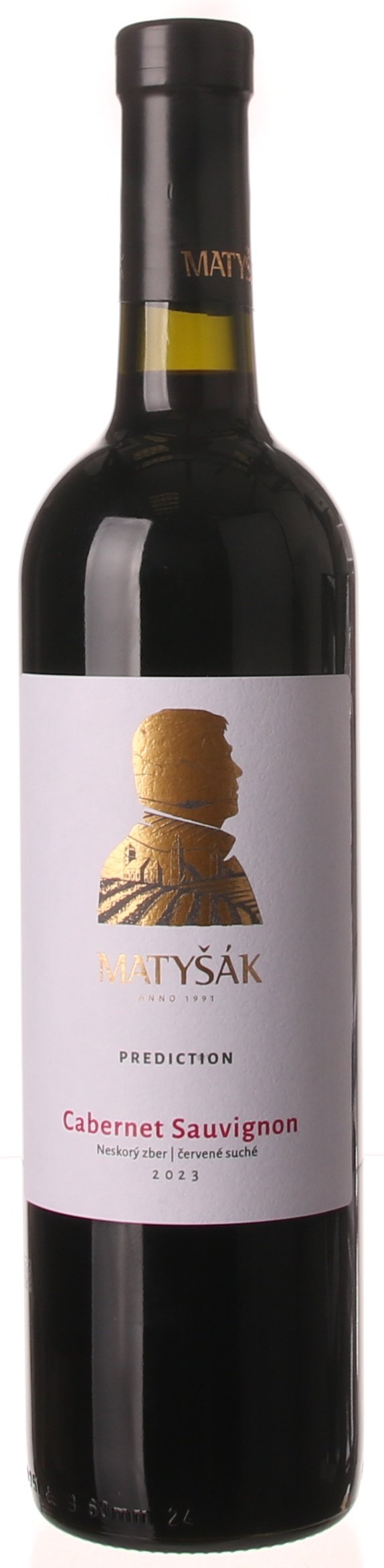 Matyšák Prediction Cabernet Sauvignon 0,75L, r2023, vzh, cr, su
