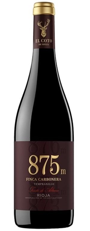 El Coto 875 m Tempranillo 0,75L, DOCa, r2021, cr, su