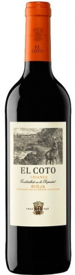 El Coto Crianza 0,75L, DOCa, r2021, cr, su