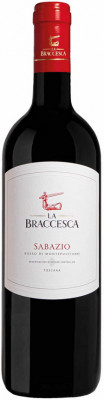 La Braccesca Sabazio Rosso di Montepulciano 0,75L, DOC, r2023, cr, su