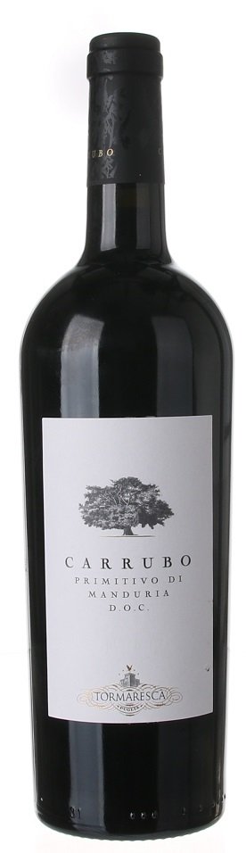 Tormaresca Carrubo Primitivo di Manduria 0,75L, DOC, r2020, cr, su