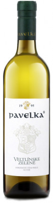 Pavelka Veltlínske zelené 0,75L, r2023, nz, bl, su
