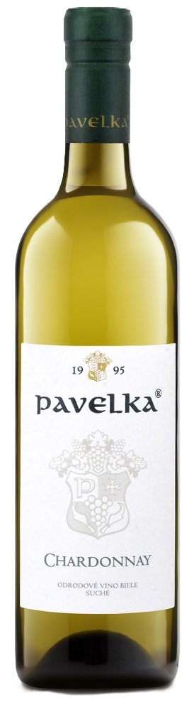 Pavelka Chardonnay 0,75L, r2023, vzh, bl, su