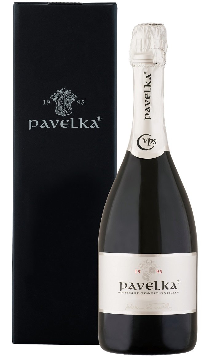 Pavelka Sekt Blanc de Blancs Brut 0,75L, skt trm, bl, brut, DB