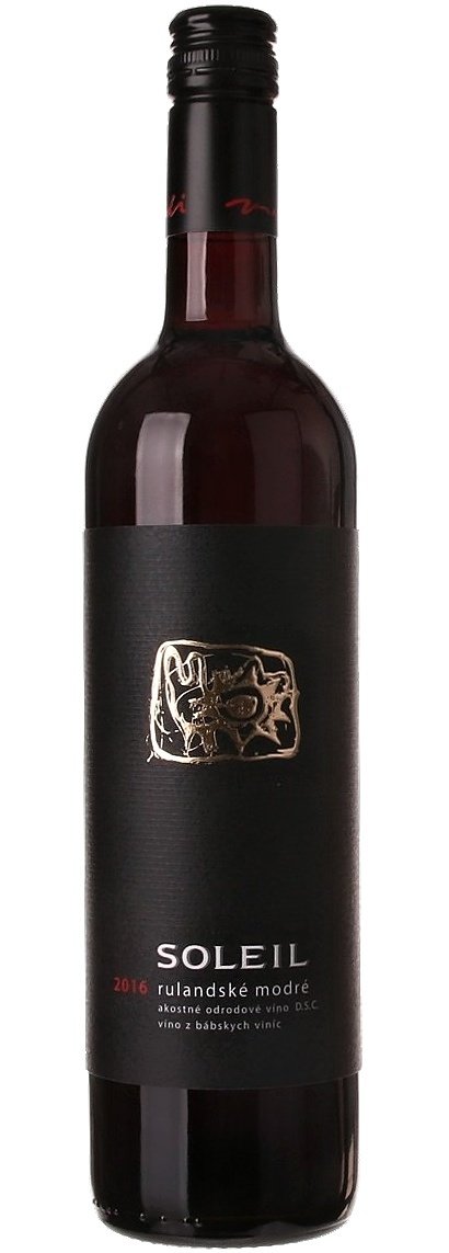 Vinidi Soleil Rulandské modré 0,75L, r2016, ak, cr, su, sc