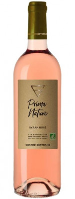 Gérard Bertrand Prima Nature Syrah Rose, BIO 0,75L, IGP, r2023, ruz, su