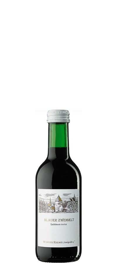 Winzer Krems Blauer Zweigelt 0,25L, PDO, rNV, cr, su, sc