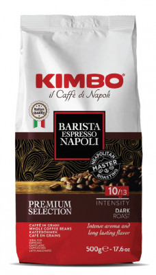 Kimbo Retail Espresso Napoli Barista 500g,zrn, ochr