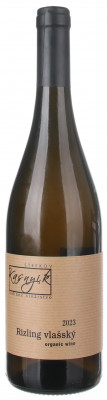 Kasnyik Rizling vlašský Organic 0,75L, r2023, bl, su