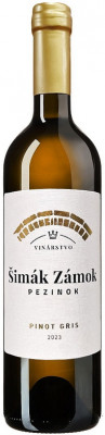 Šimák Zámok Pezinok Pinot Gris 0,75L, r2023, bl, su