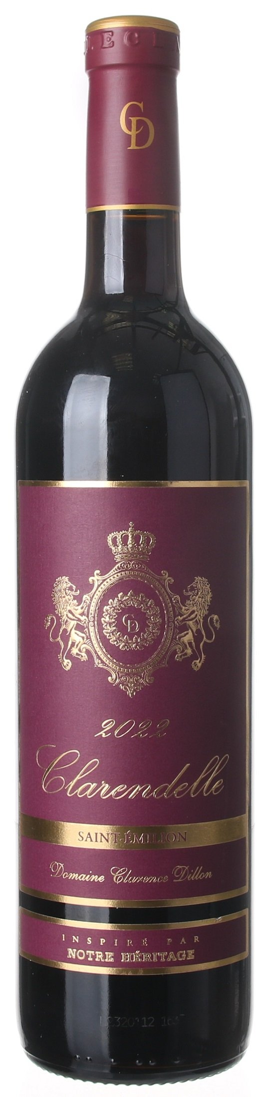 Clarendelle Saint-Émilion 0,75L, AOC, r2022, cr, su
