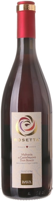 Bava Rosetta Malvasia di Castelnuovo Don Bosco 0,75L, DOC, r2024, ak, cr, sl