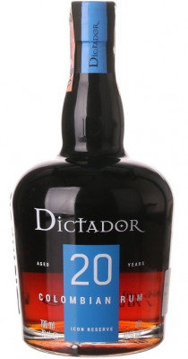 Colombian Rum Dictador 20YO 40% 0,7L, rum