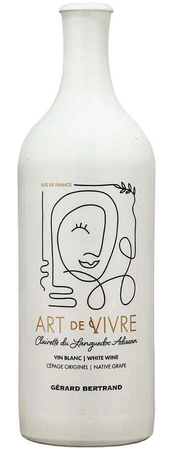 Gérard Bertrand Art de Vivre Clairette du Languedoc Adissan Vin Blanc 0,75L, AOP, r2021, bl, plsu