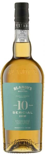 Blandy's Madeira Sercial 10 Y.O. Dry 0,75L, fortvin, bl, sl