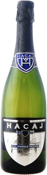 Hacaj Rulandské modré Brut 0,75L, r2017, pestskt, bl, brut