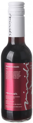 Vinidi Frankovka modrá 0,25L, r2024, cr, su, sc
