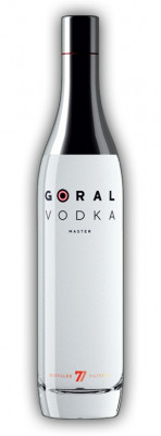 Goral Master vodka 40% 0,7L, vodka