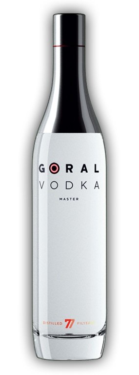 Goral Master vodka 40% 0,7L, vodka