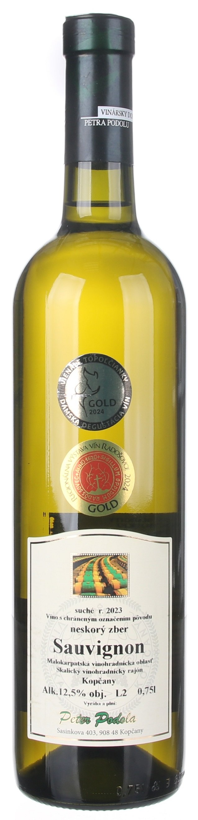Peter Podola Sauvignon 0,75L, r2023, nz, bl, su