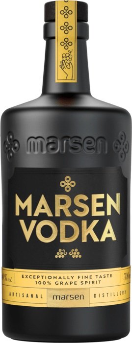 Marsen vodka Grape Spirit 40% 0,7L, vodka
