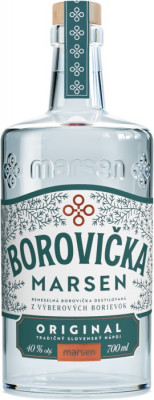 Marsen Borovička 40% 0,7L, destin