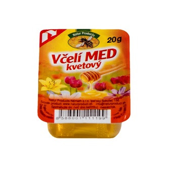 Včelí med kvetový-kelímok 20g. x72 ks