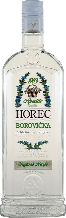 Prelika Horec borovička 40% 0,7L, destin