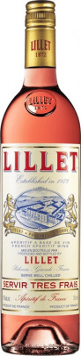Lillet Rosé 17% 0,75L, fortvin, ruz
