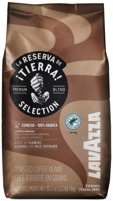 Lavazza Bar La Reserva De Tierra Selection 100% Arabica 1000g,zrn, ochr